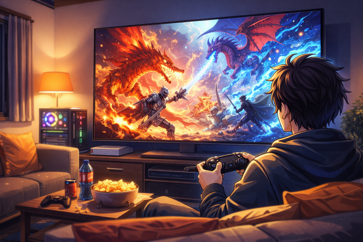 Gaming on a 4K TV Instead of a Dedicated Monitor (with RTX 5090)