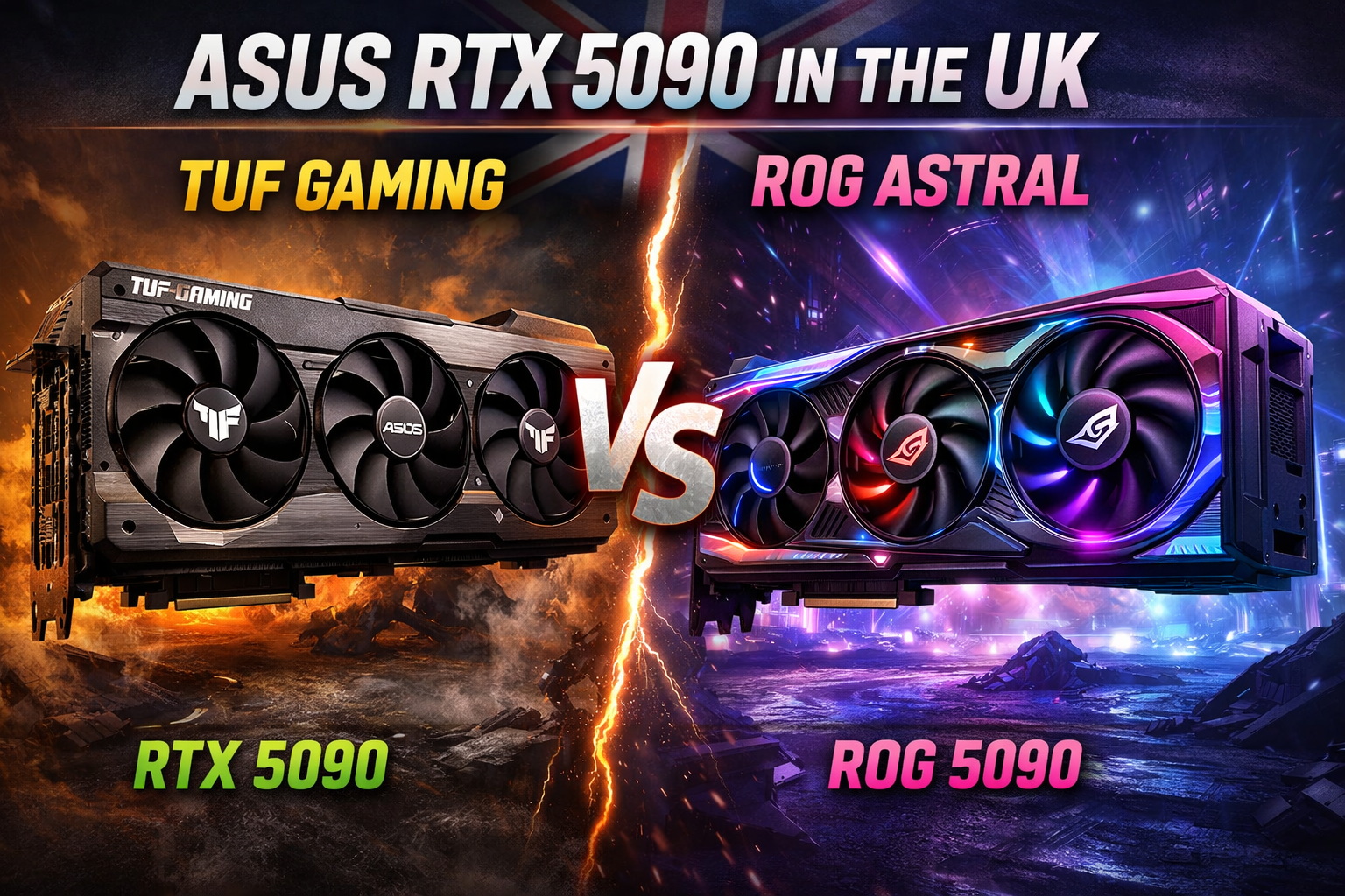 ASUS RTX 5090 in the UK