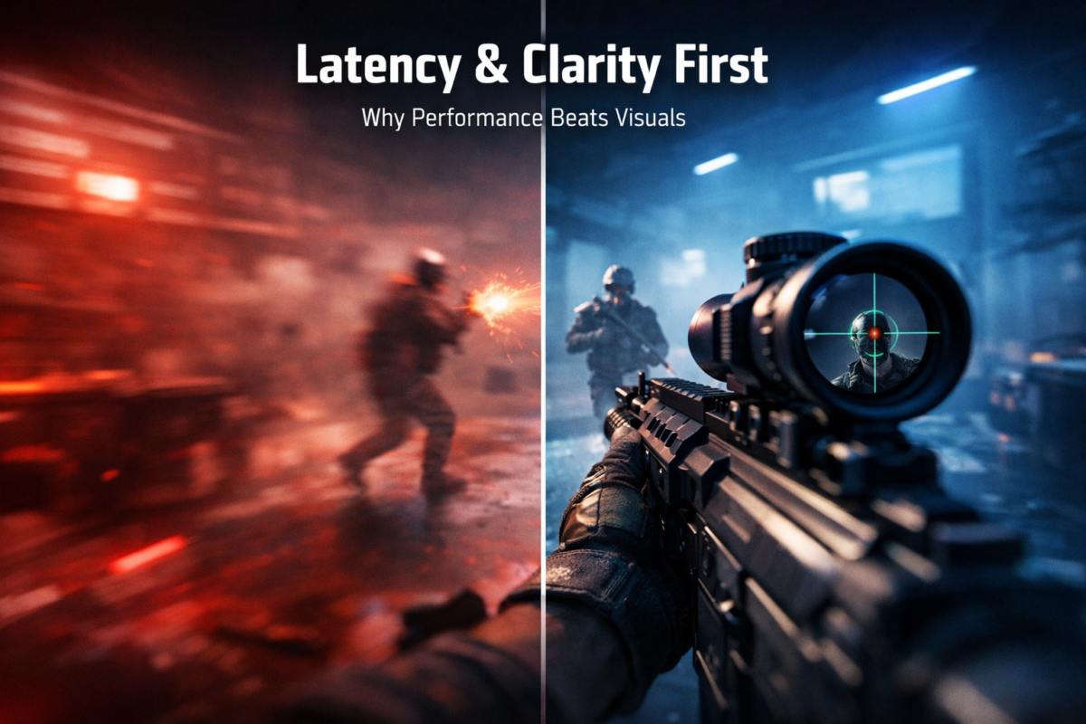 Latency and Clarity First