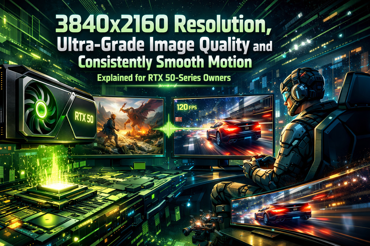 What 3840×2160 Actually Means for Your RTX 5090