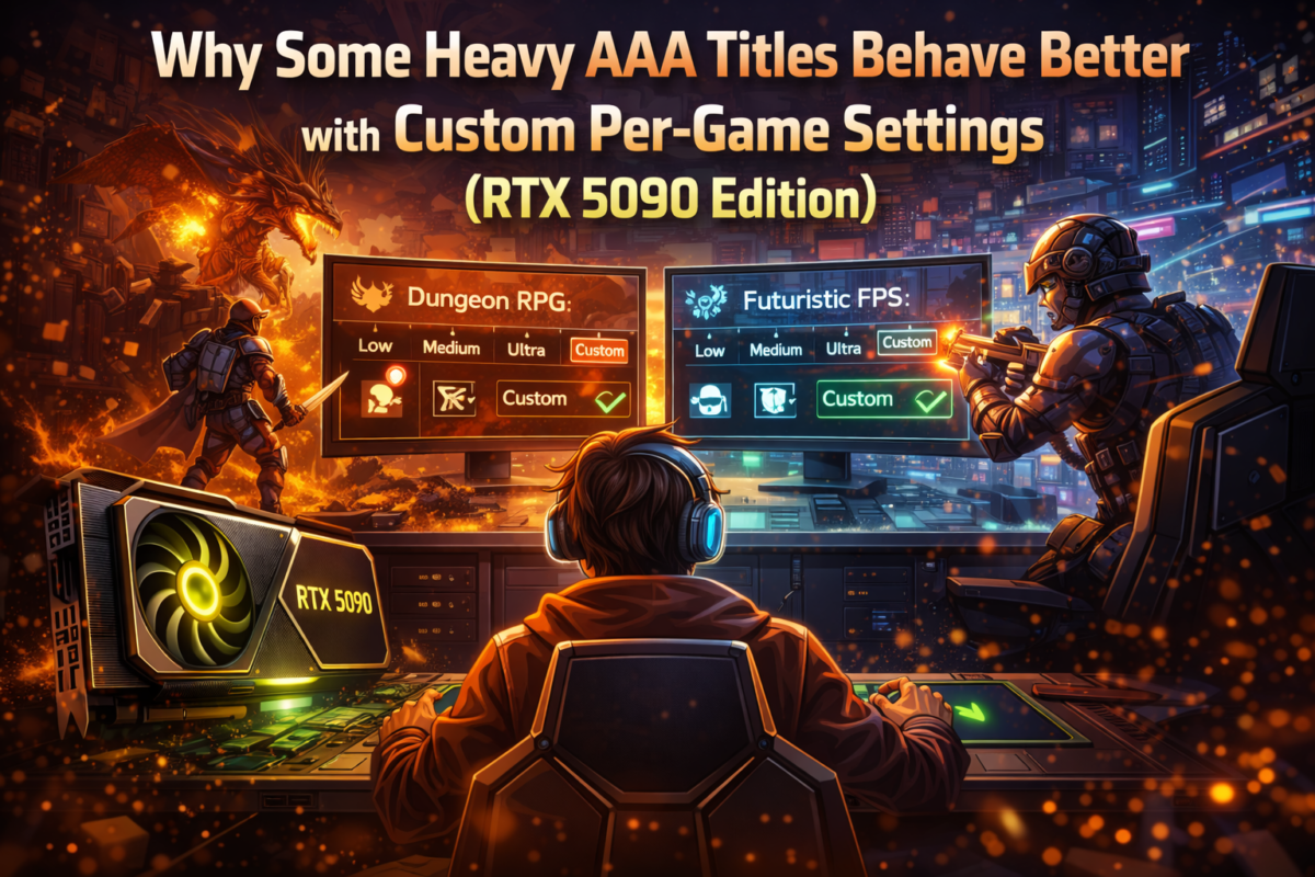 Why Some Heavy AAA Titles Behave Better with Custom Per-Game Settings