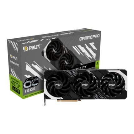 Palit GeForce RTX 4070 Ti SUPER GamingPro OC 16GB GDDR6X Ada Lovelace Graphics Card NED47TSH19T2-1043A