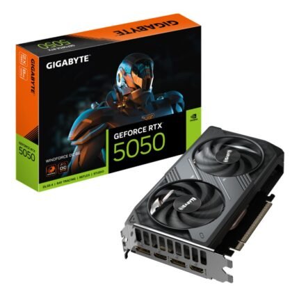 Gigabyte GeForce RTX 5050 WINDFORCE 8GB OC Graphics Card GV-N5050WF2OC-8GD