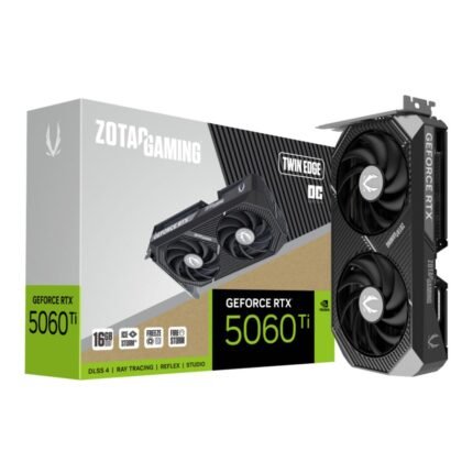 ZOTAC GAMING GeForce RTX 5060Ti Twin Edge 16GB OC Graphics Card ZT-B50620H-10M