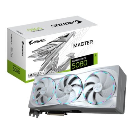 GIGABYTE GeForce RTX 5080 AORUS MASTER ICE 16GB Graphics Card - WhiteGV-N5080AORUSM ICE-16GD
