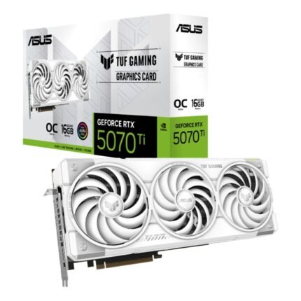 ASUS Geforce RTX 5070 Ti TUF GAMING 16GB OC Graphics Card - White90YV0MD3-M0NA00