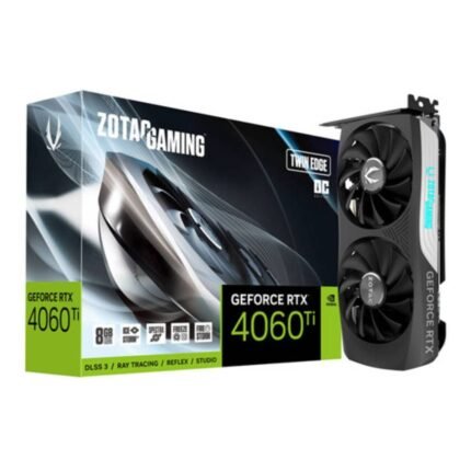 Zotac NVIDIA GeForce RTX 4060 Ti 8GB Twin Edge OC Ada Lovelace Graphics Card ZT-D40610H-10M