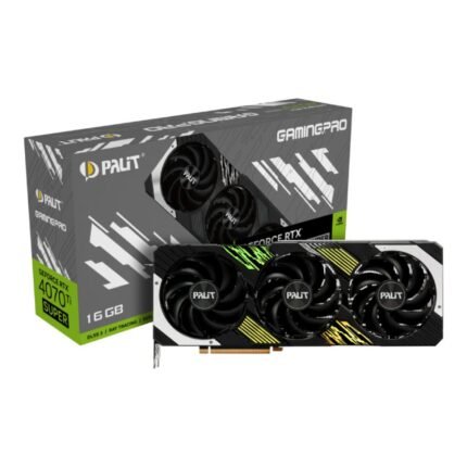 Palit Geforce RTX 4070 Ti SUPER GamingPro 16GB GDDR6X Ada Lovelace Graphics Card NED47TS019T2-1043A