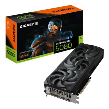 GIGABYTE GeForce RTX 5080 WINDFORCE SFF 16GB Graphics Card GV-N5080WF3OC-16GD