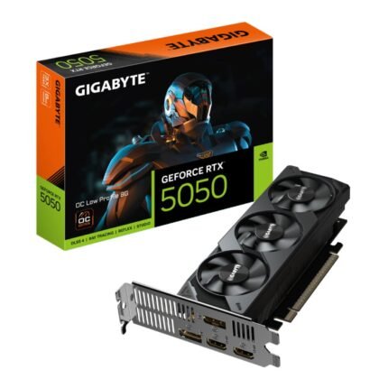 Gigabyte GeForce RTX 5050 Low Profile 8GB OC Graphics Card GV-N5050OC-8GL
