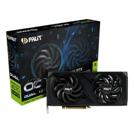 Palit GeForce RTX 4070 SUPER Dual 12GB GDDR6X Graphics Card NED407SS19K9-1043D