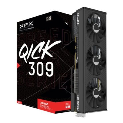 XFX Speedster QICK 309 Radeon RX 7600 XT 16GB GDDR6 Graphics Card RX-76TQICKBP