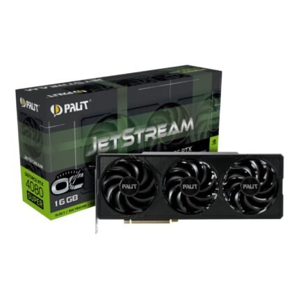 Palit GeForce RTX 4080 SUPER JetStream OC 16GB GDDR6X Ada Lovelace Graphics Card NED408SS19T2-1032J