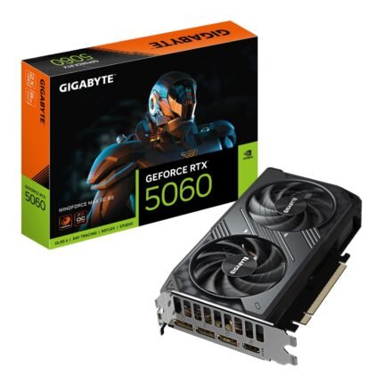 GIGABYTE GeForce RTX 5060 WINDFORCE MAX OC 8GB GDDR7 Graphics Card GV-N5060WF2MAX OC-8GD