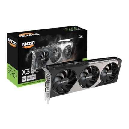 Inno3D Geforce RTX 5070Ti X3 16GB OC Graphics Card N507T3-16D7X-176068N