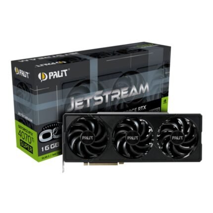 Palit GeForce RTX 4070 Ti SUPER JetStream OC 16GB GDDR6X Ada Lovelace Graphics Card NED47TSS19T2-1043J