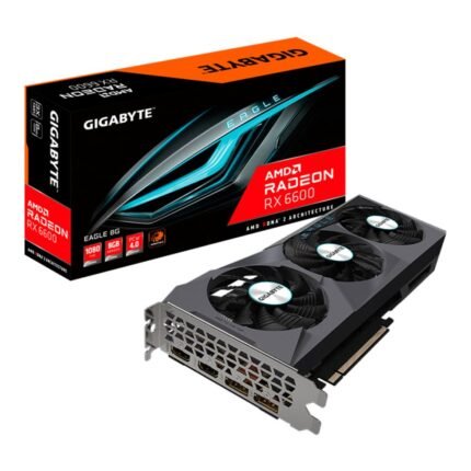 GIGABYTE Radeon RX 6600 EAGLE 8GB RDNA2 Graphics Card GV-R66EAGLE-8GD