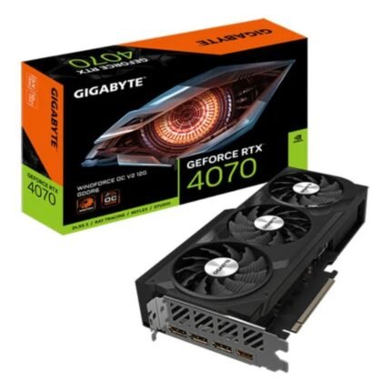 Gigabyte GeForce RTX 4070 Windforce OC V2 12GB GDDR6 Graphics Card GV-N4070WF3OCV2-12GD