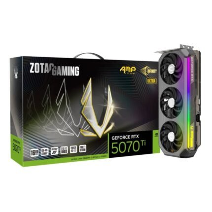 ZOTAC GAMING Geforce RTX 5070Ti AMP Extreme INFINITY ULTRA 16GB Graphics Card ZT-B50710BU-10P