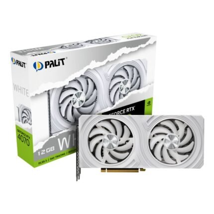 Palit GeForce RTX 4070 White 12GB Graphics Card NED4070019K9-1047L