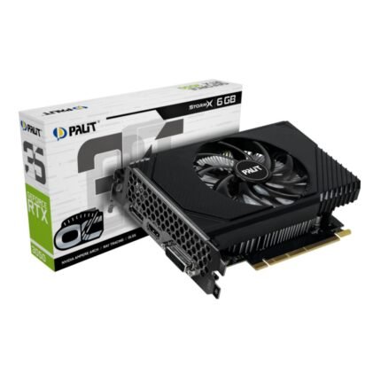 Palit GeForce RTX 3050 StormX OC 6GB GDDR6 Ampere Graphics Card NE63050S18JE-1070F