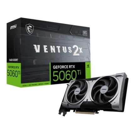 MSI GeForce RTX 5060 TI VENTUS 2X 16GB OC PLUS Graphics Card RTX 5060 Ti 16G VENTUS 2X OC PLUS