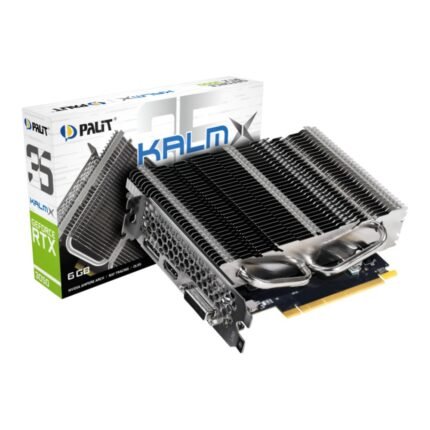 Palit GeForce RTX 3050 KalmX 6GB GDDR6 Ampere Graphics Card NE63050018JE-1070H