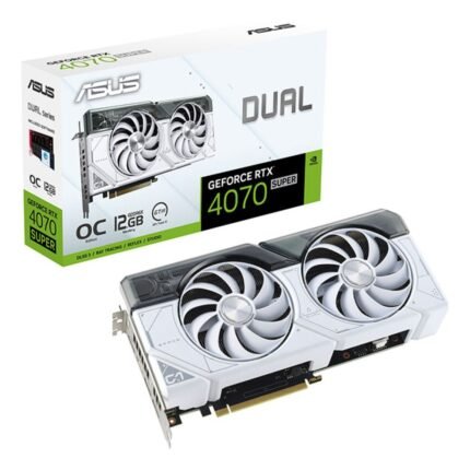 ASUS GeForce RTX 4070 SUPER DUAL OC 12GB Ada Lovelace Graphics Card 90YV0K84-M0NA00
