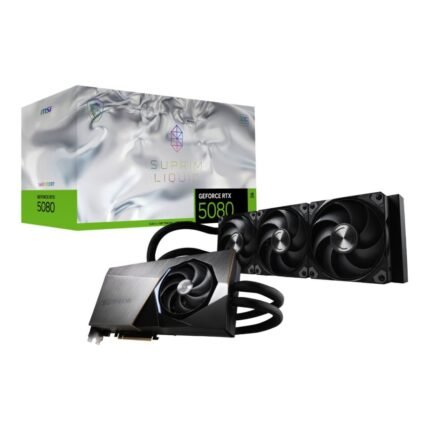 MSI GeForce RTX 5080 SUPRIM LIQUID 16GB SOC Graphics Card RTX 5080 16G SUPRIM LIQUID SOC