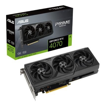 ASUS PRIME GeForce RTX 4070 12GB GDDR6X OC Graphics Card 90YV0J19-M0NA00