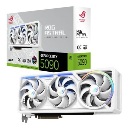 ASUS GeForce RTX 5090 ROG ASTRAL 32GB OC Gaming Graphics Card - White90YV0LWA-M0NA00