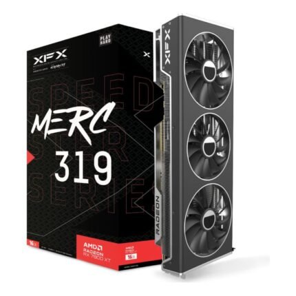 XFX Speedster MERC 319 BLACK Edition Radeon RX 7800 XT 16GB Graphics Card RX-78TMERCB9