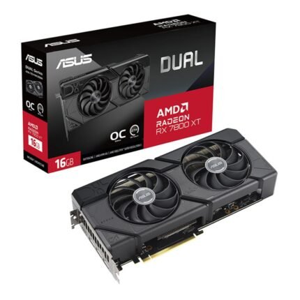 ASUS Radeon RX 7800 XT Dual 16GB OC Graphics Card 90YV0JJ1-M0NA00