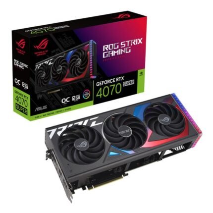 ASUS GeForce RTX 4070 SUPER ROG STRIX OC 12GB Ada Lovelace Graphics Card 90YV0KD0-M0NA00