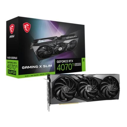 MSI GeForce RTX 4070 TI SUPER GAMING X SLIM 16GB Ada Lovelace Graphics Card RTX 4070 TI SUPER 16G GAMING X SLIM