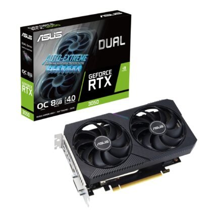 ASUS GeForce RTX 3050 Dual V2 8GB OC Graphics Card 90YV0GH6-M0NA00