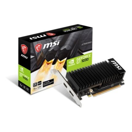 MSI GeForce GT 1030 2GB Pascal Graphics Card GT 1030 2GHD4 LP OC