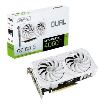 ASUS GeForce RTX 4060 Ti Dual EVO 8GB OC Graphics Card - White90YV0J4B-M0NA00