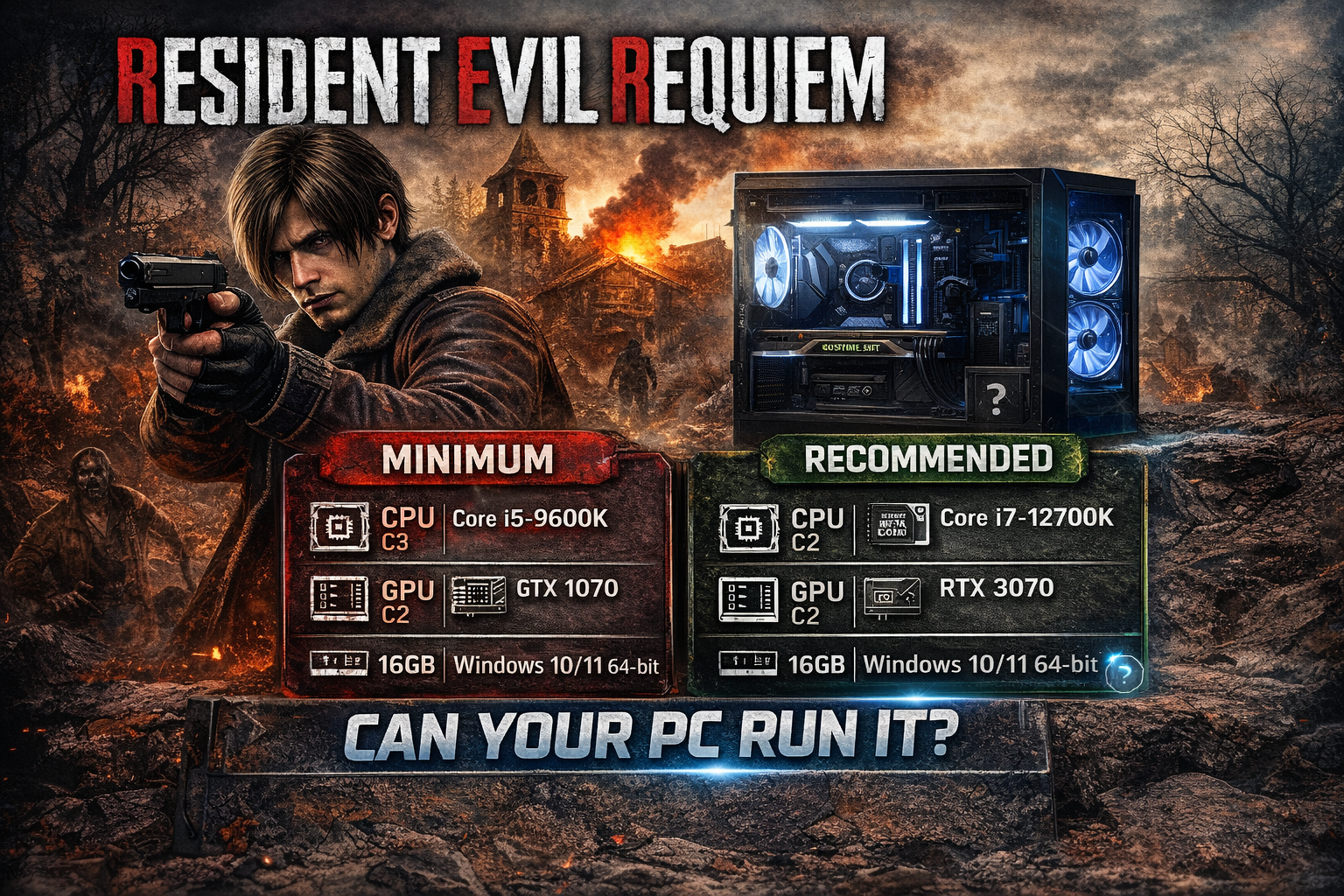Resident Evil Requiem System Requirements