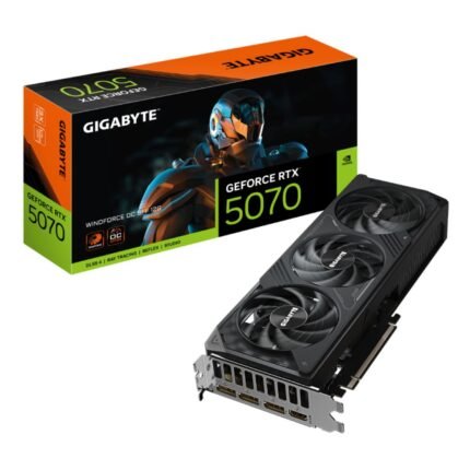 GIGABYTE GeForce RTX 5070 WINDFORCE 12GB OC Graphics Card GV-N5070WF3OC-12GD