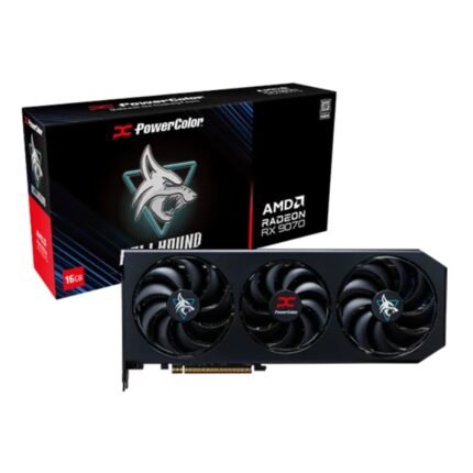 PowerColor AMD Radeon RX 9070 Hellhound 16GB OC Gaming Graphics Card RX9070 16G-L/OC