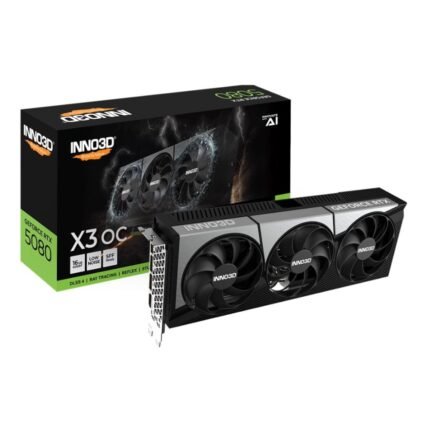 Inno3D Geforce RTX 5080 X3 16GB OC Graphics Card N50803-16D7X-17603930