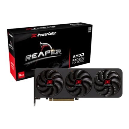 PowerColor AMD Radeon RX 9070 Reaper 16GB Gaming Graphics Card RX9070 16G-A
