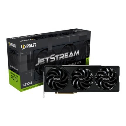 Palit GeForce RTX 4070 JetStream 12GB GDDR6X Ada Lovelace Graphics Card NED4070019K9-1047J