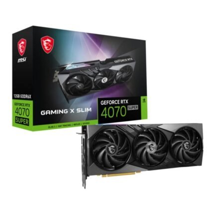 MSI GeForce RTX 4070 SUPER GAMING X SLIM 12GB Ada Lovelace Graphics Card RTX 4070 SUPER 12G GAMING X SLIM