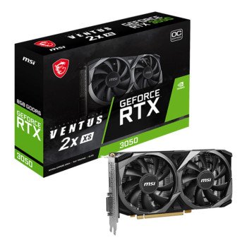 MSI GeForce RTX 3050 VENTUS 2X XS 8G 8GB OC Graphics Card RTX 3050 VENTUS 2X XS 8G OC - 2