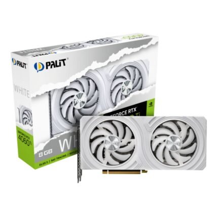 Palit GeForce RTX 4060 Ti White 8GB GDDR6 Ada Lovelace Graphics Card NE6406T019P1-1048L