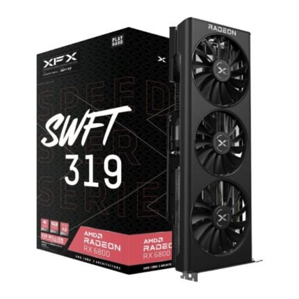 XFX RX 6800 SWFT 319 Radeon RX 6800 16GB Graphics Card RX-68XLAQFD9