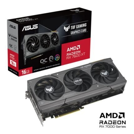 ASUS Radeon RX 7600 XT TUF Gaming 16GB OC Graphics Card 90YV0K20-M0NA00