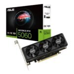 ASUS GeForce RTX 5060 LP BRK OC Edition 8GB GDDR7 Graphics Card 90YV0N90-M0NA00